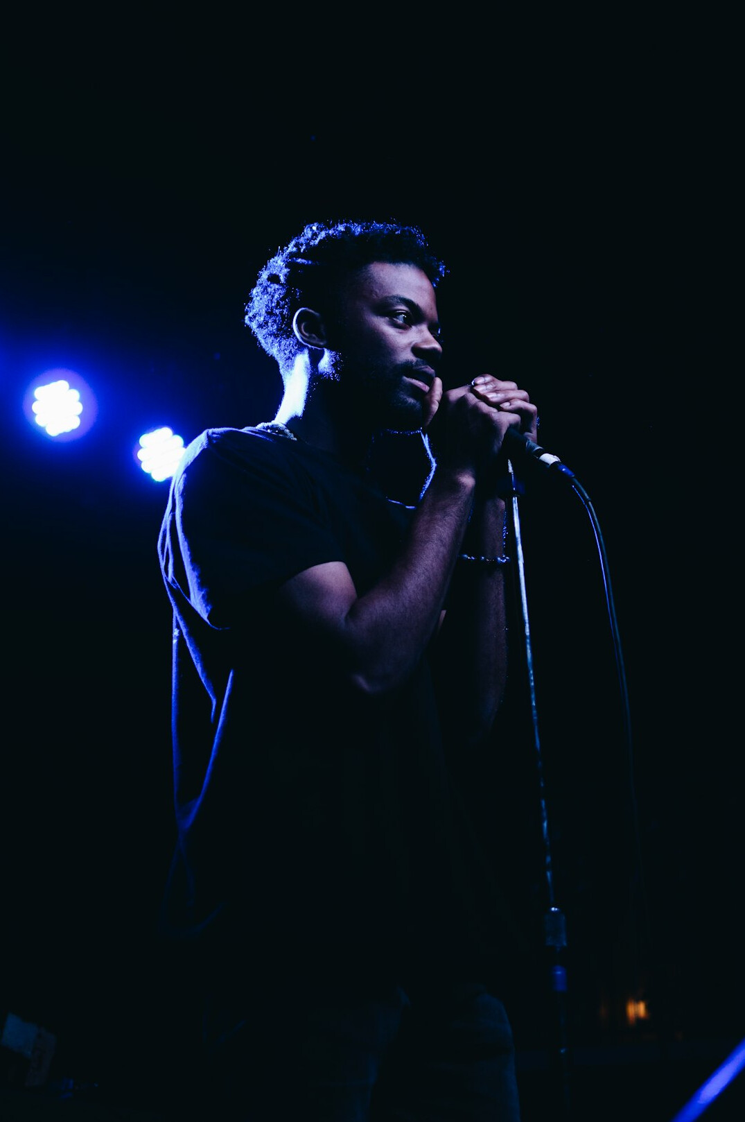 famous singer performing